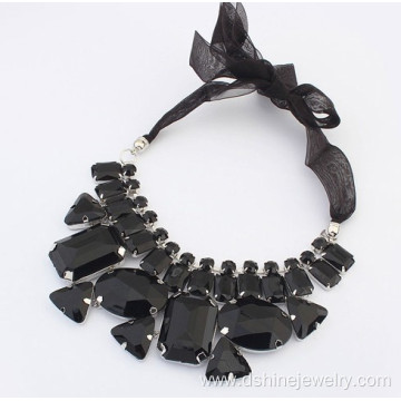 Luxurious Crystal Collar Choker Vintage Statement Necklace